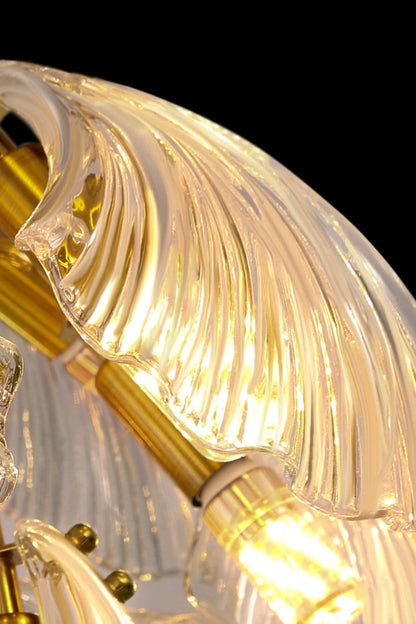 Ribbed Shell Chandelier - morylighting