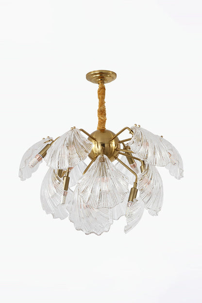 Ribbed Shell Chandelier - morylighting