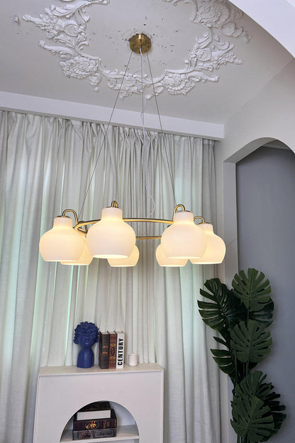 Ring Crown Chandelier - view 2 | morylighting