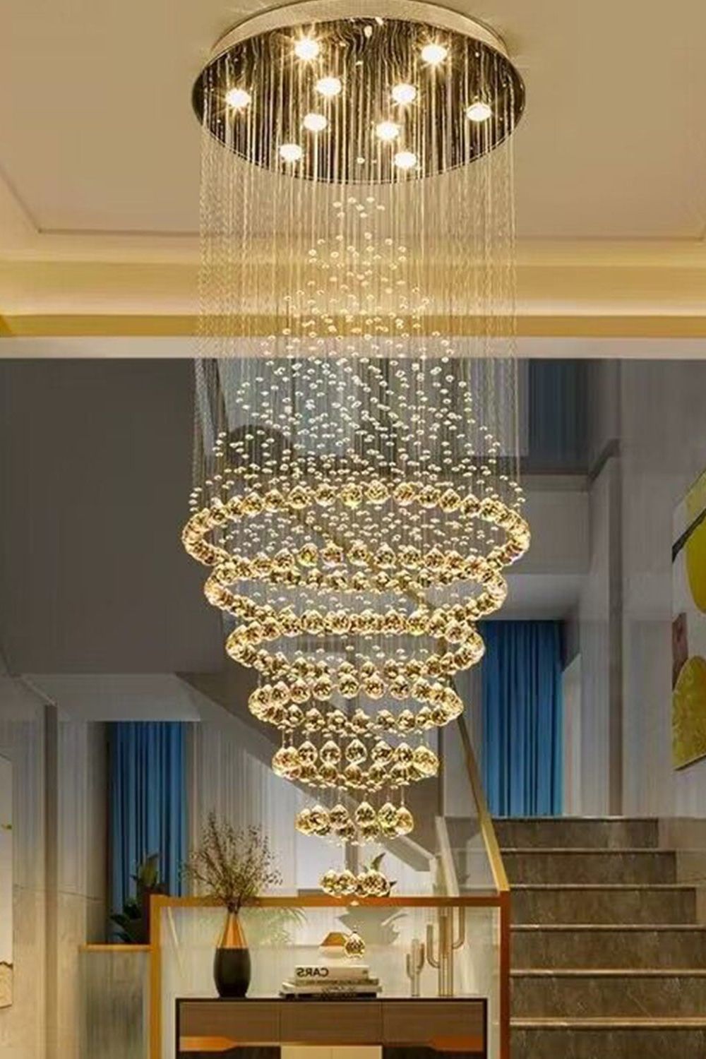 Ring Crystal Chandelier - morylighting