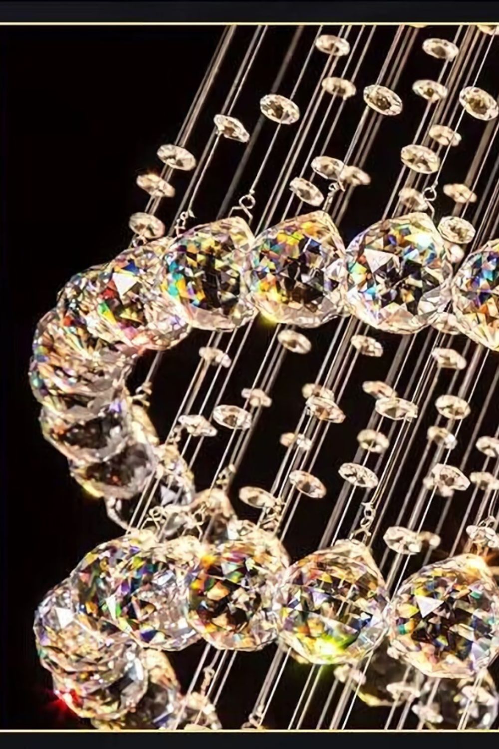 Ring Crystal Chandelier - morylighting