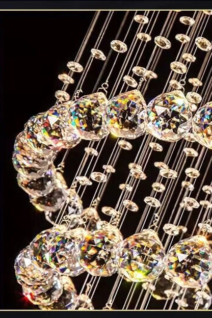 Ring Crystal Chandelier - morylighting