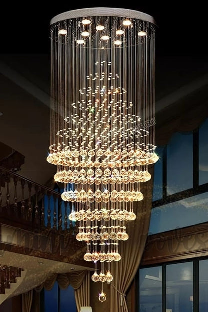 Ring Crystal Chandelier - morylighting