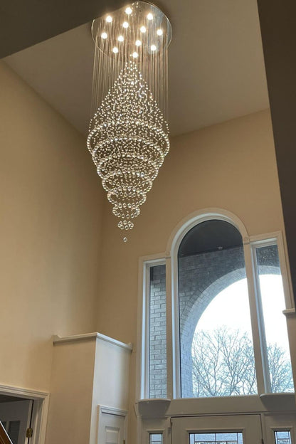 Ring Crystal Chandelier - morylighting