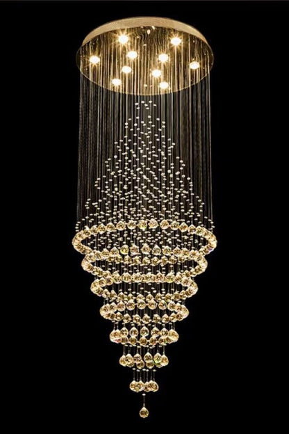 Ring Crystal Chandelier - morylighting