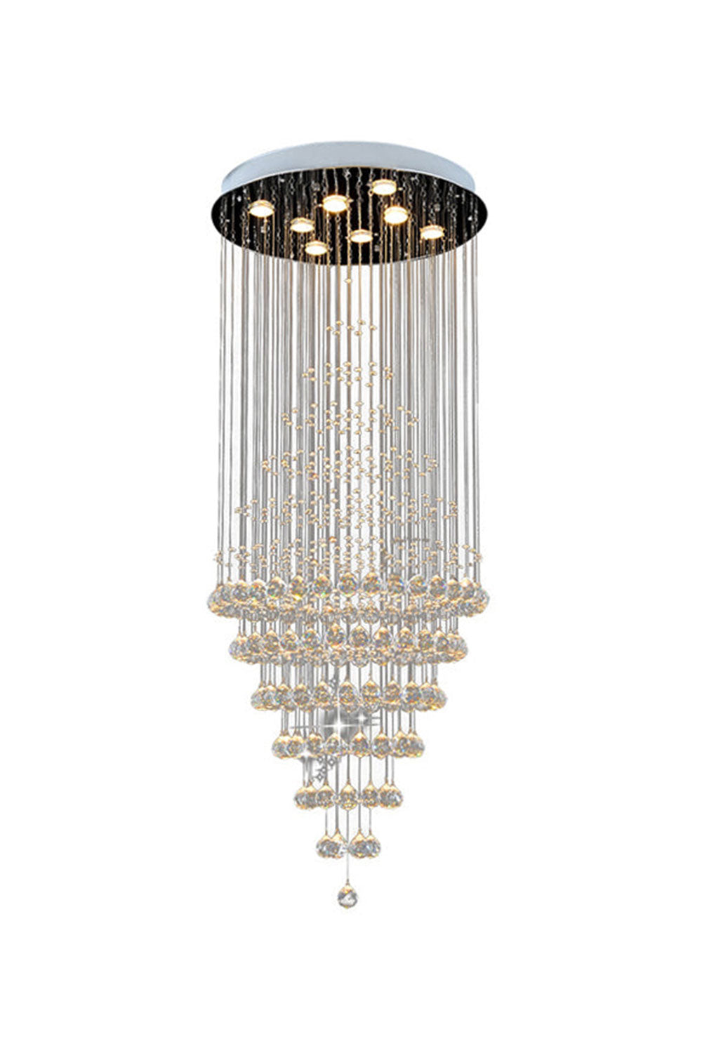 Ring Crystal Chandelier - morylighting