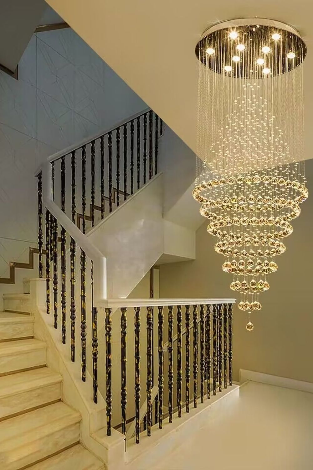 Ring Crystal Chandelier - morylighting