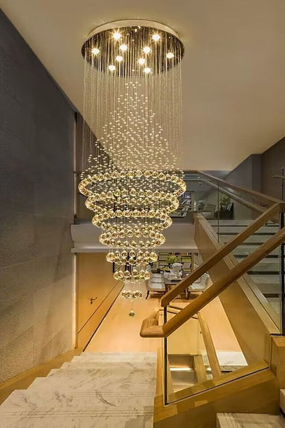 Ring Crystal Chandelier - morylighting