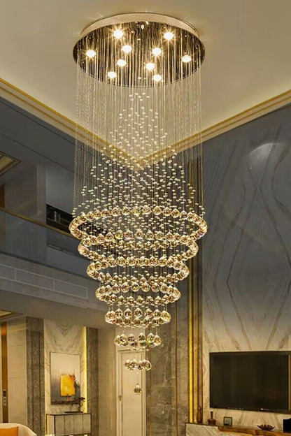 Ring Crystal Chandelier - morylighting