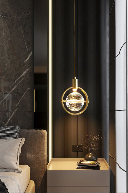 Ring Crystal Pendant Light - morylighting