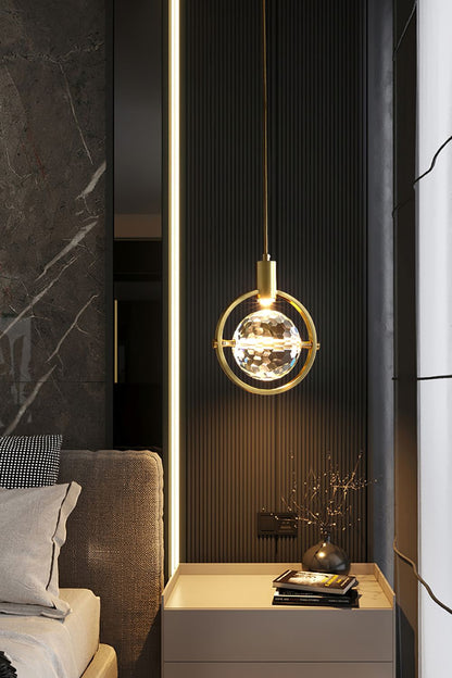 Ring Crystal Pendant Light - morylighting
