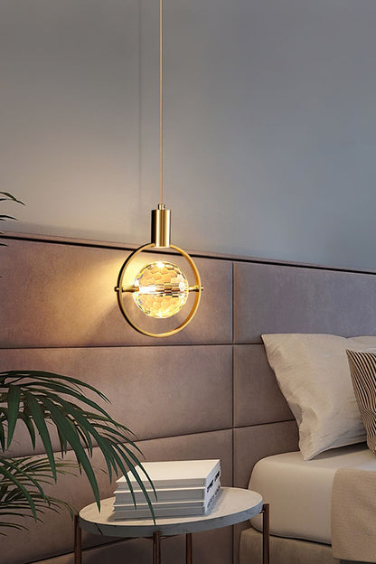 Ring Crystal Pendant Light - morylighting