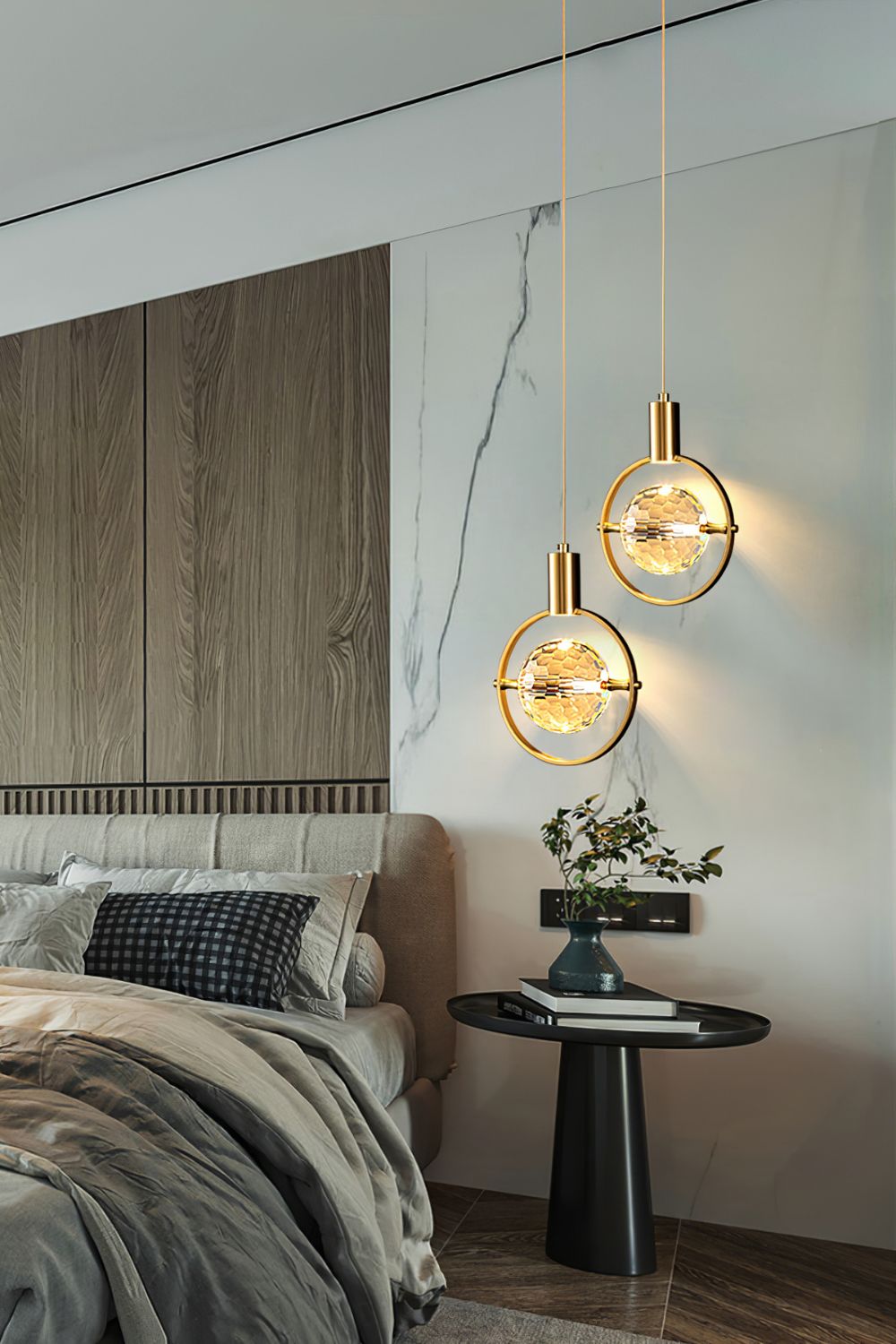 Ring Crystal Pendant Light - morylighting