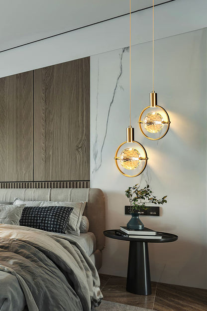 Ring Crystal Pendant Light - morylighting