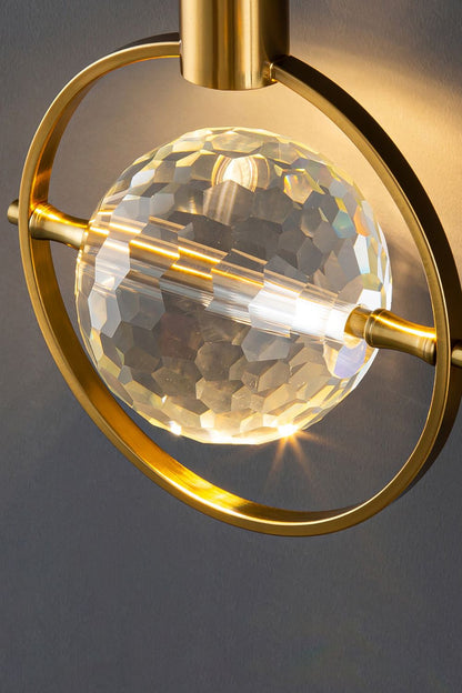 Ring Crystal Pendant Light - morylighting