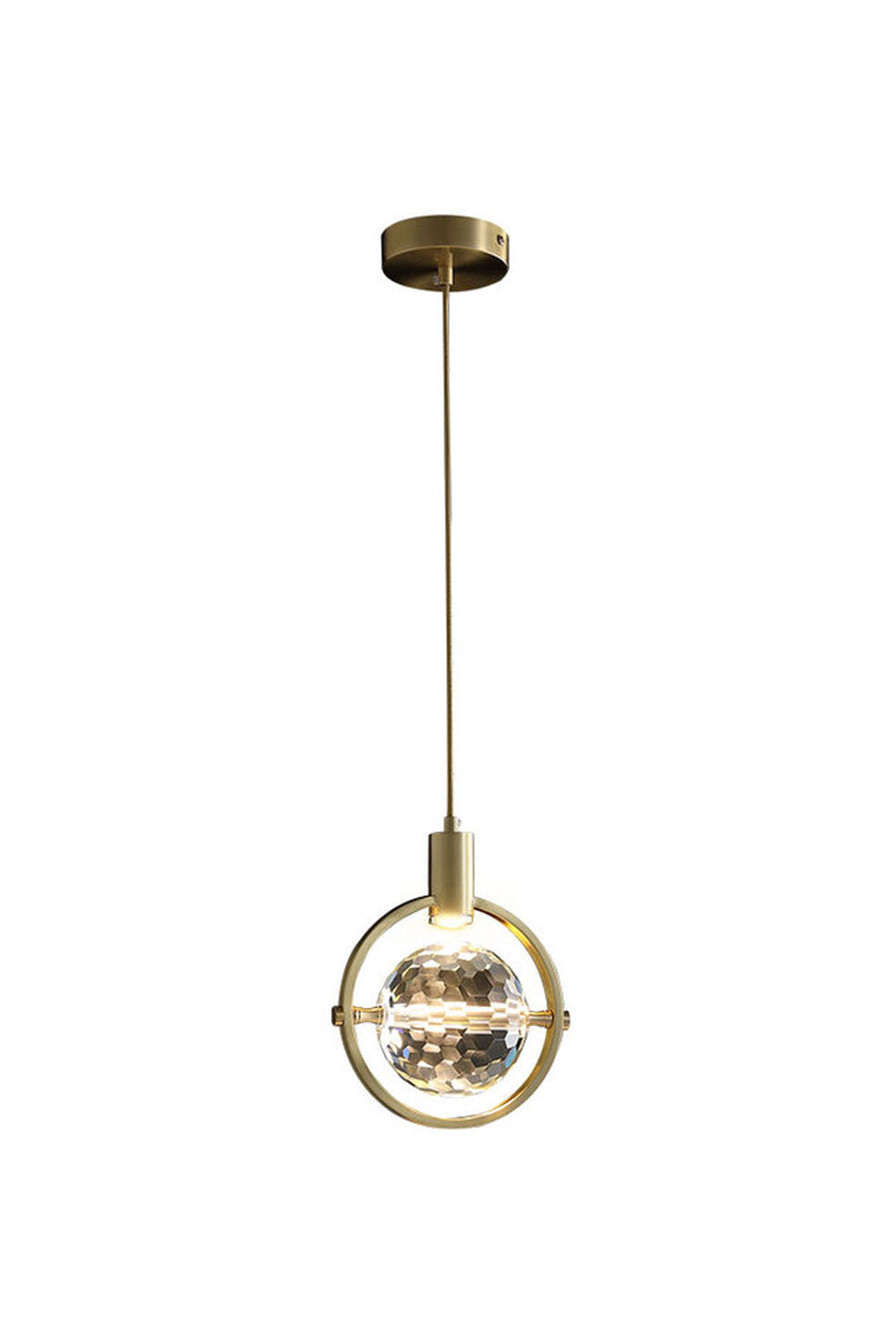 Ring Crystal Pendant Light - morylighting