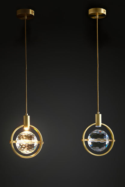 Ring Crystal Pendant Light - morylighting