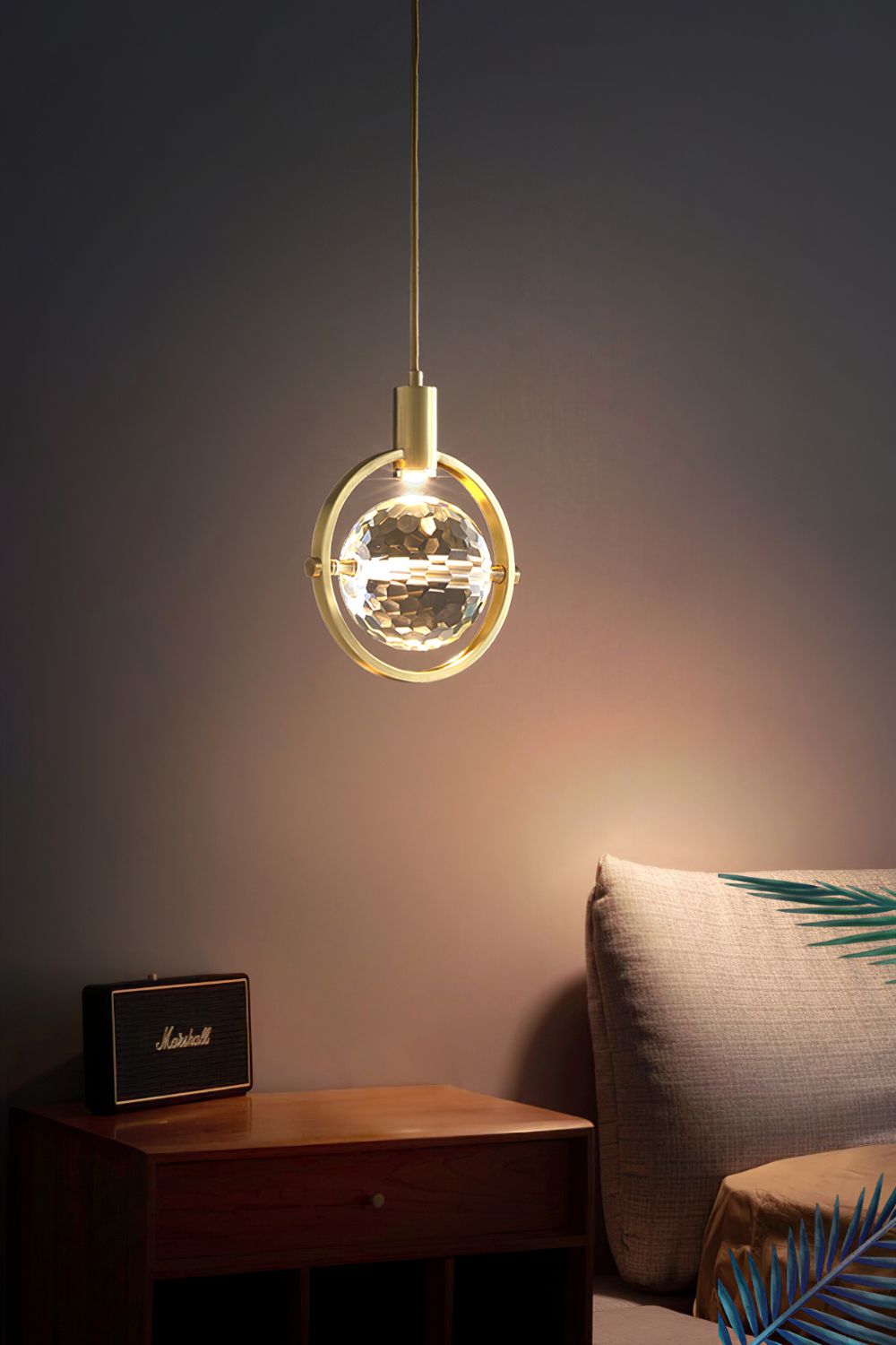 Ring Crystal Pendant Light - morylighting