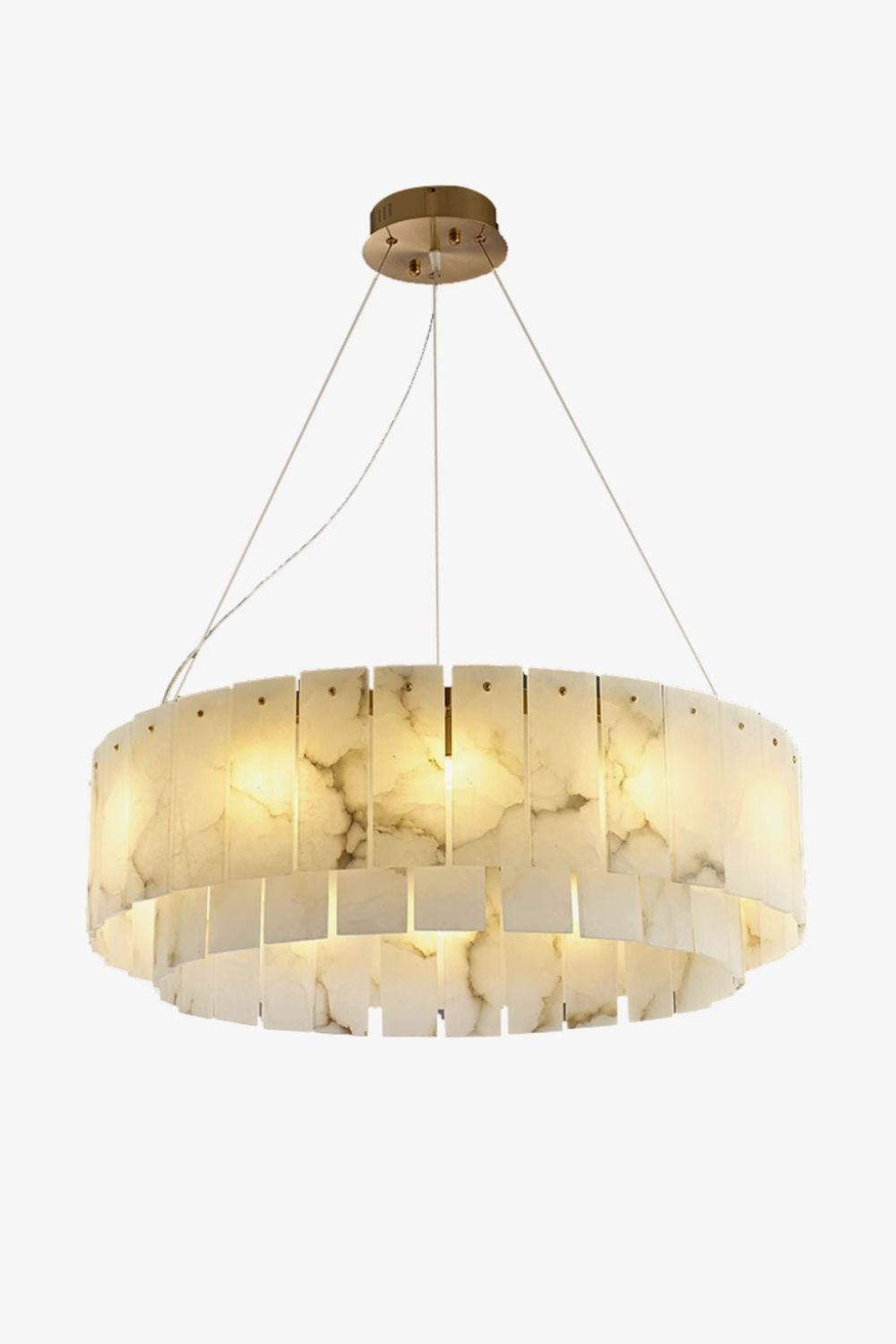 Rock Alabaster Chandelier - morylighting