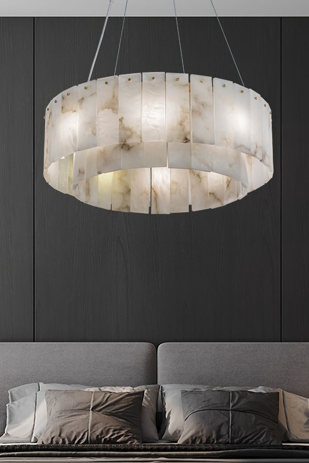 Rock Alabaster Chandelier - morylighting