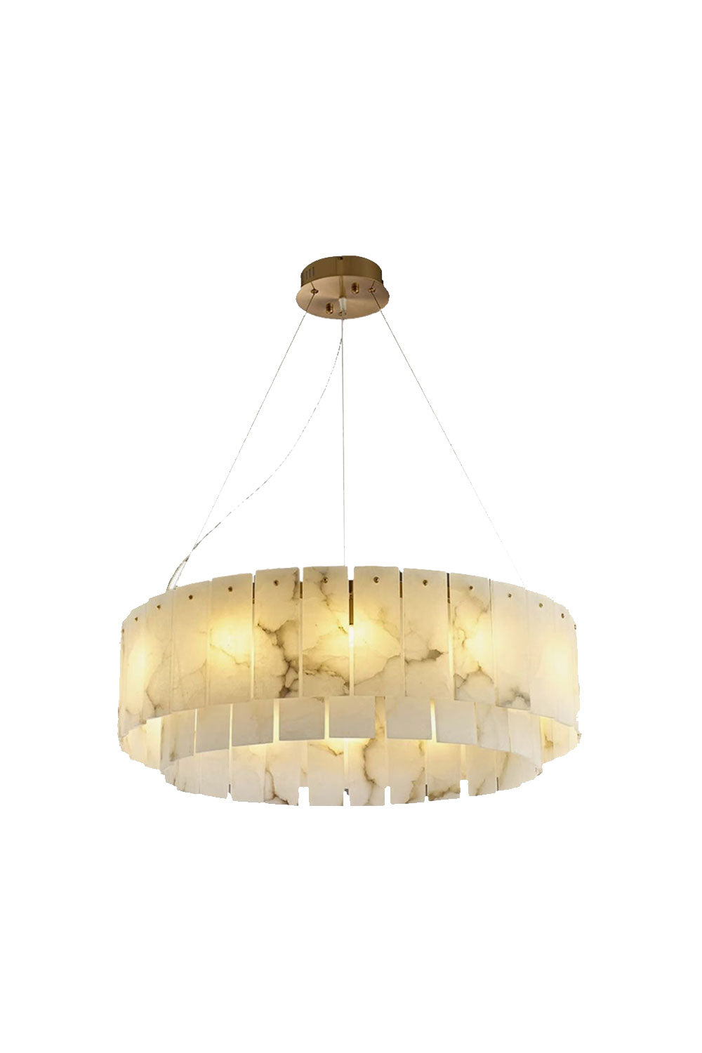 Rock Alabaster Chandelier - morylighting