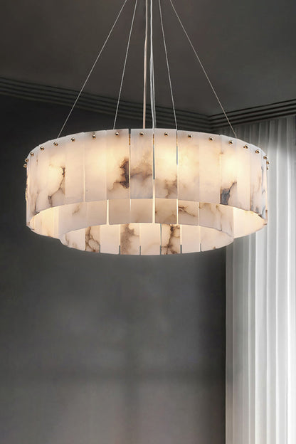 Rock Alabaster Chandelier | morylighting