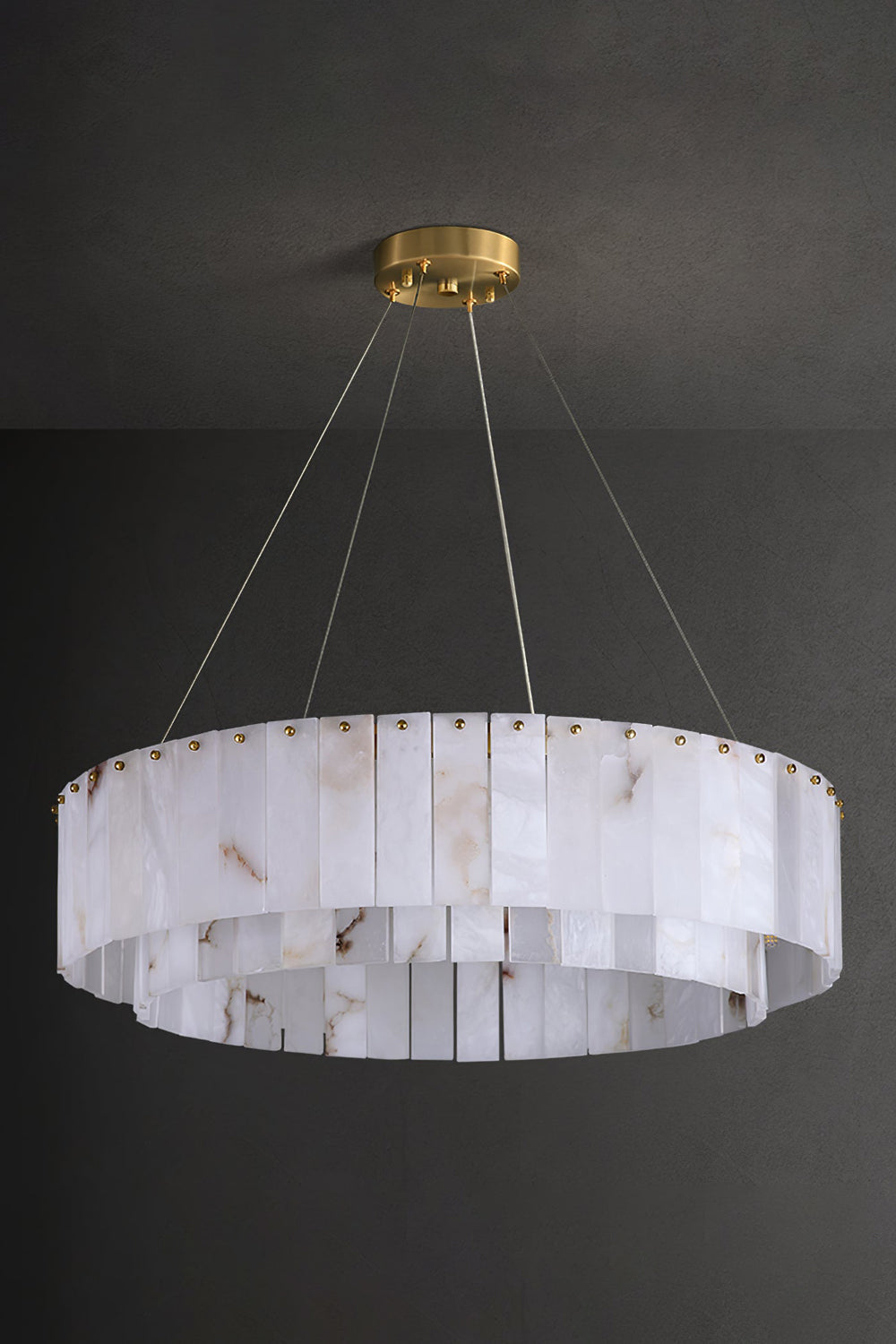 Rock Alabaster Chandelier - morylighting