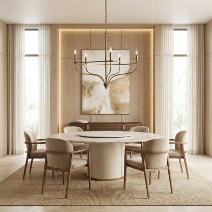 Rosalind Rattan Chandelier