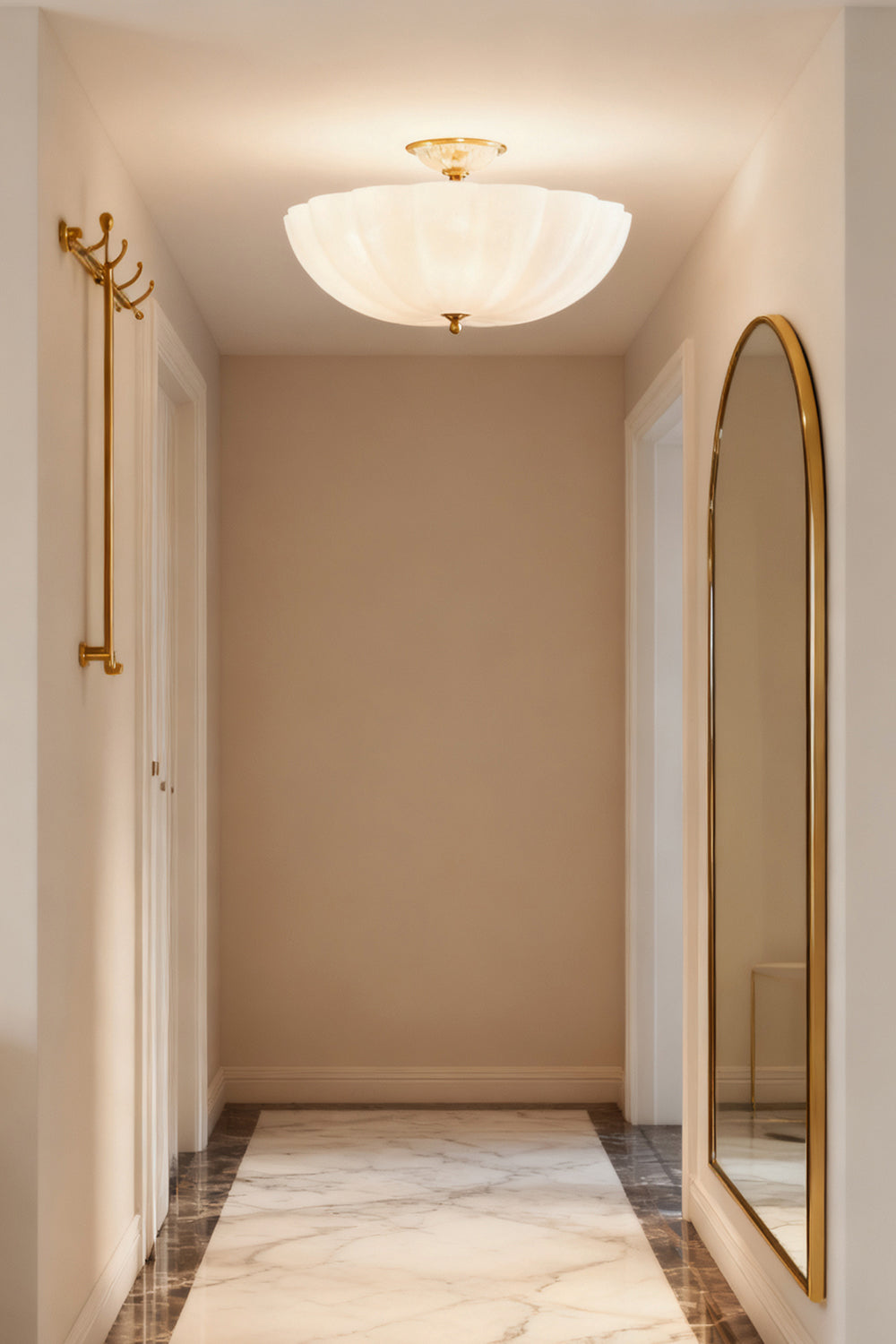 LumaGlass Semi-Flush Light - view 5 | morylighting