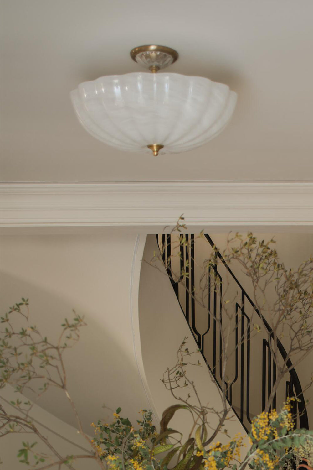 LumaGlass Semi-Flush Light - view 12 | morylighting