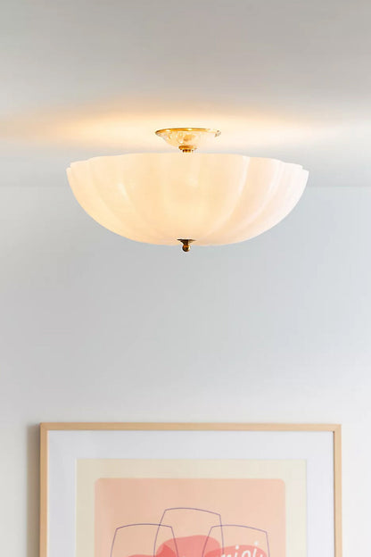 LumaGlass Semi-Flush Light - view 2 | morylighting