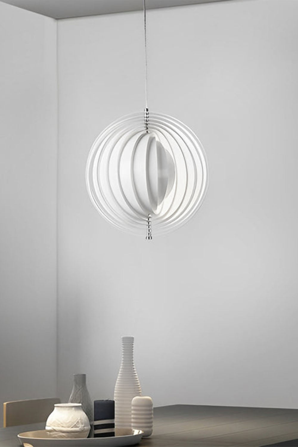 Rotating Moon Pendant Lamp - view 22 | morylighting