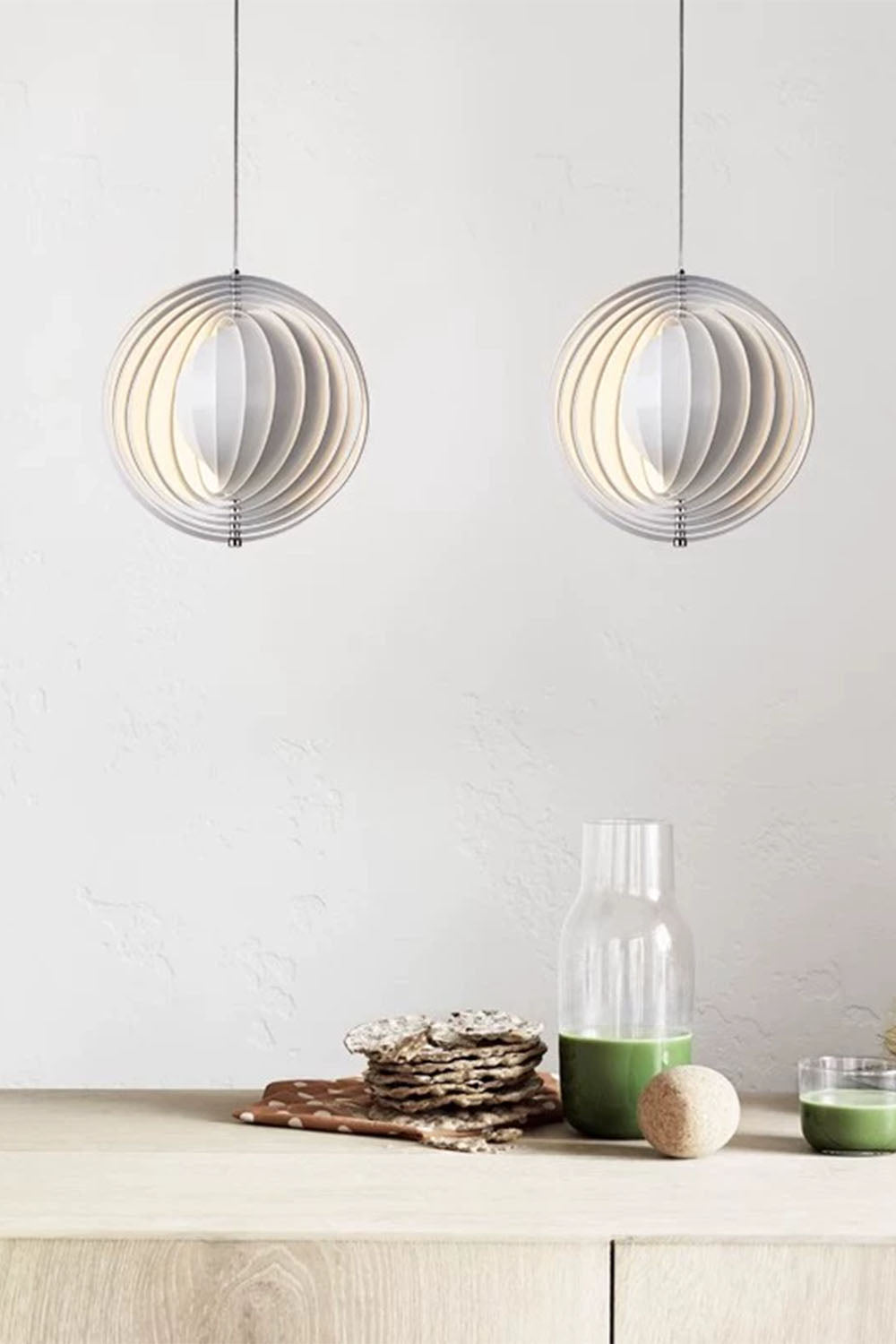 Rotating Moon Pendant Lamp - view 19 | morylighting