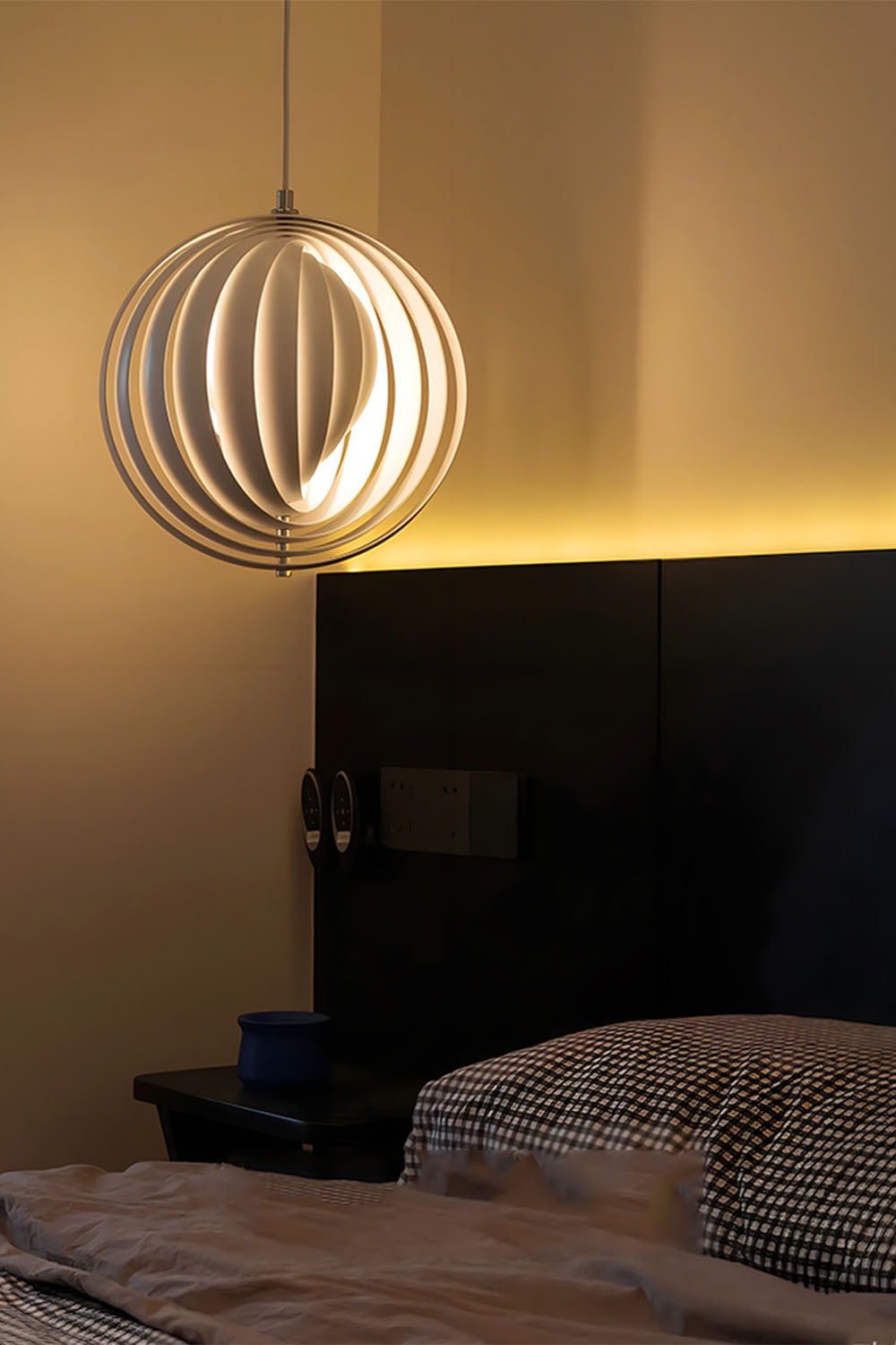 Rotating Moon Pendant Lamp - view 4 | morylighting