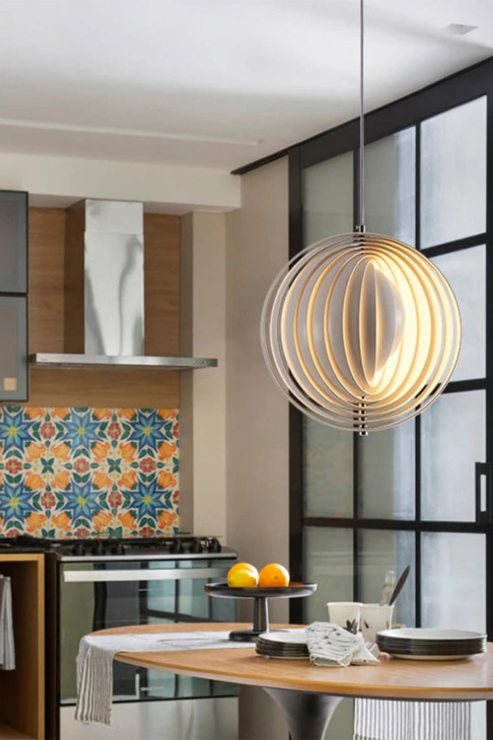 Rotating Moon Pendant Lamp - view 6 | morylighting