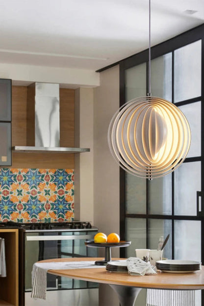 Rotating Moon Pendant Lamp - view 6 | morylighting