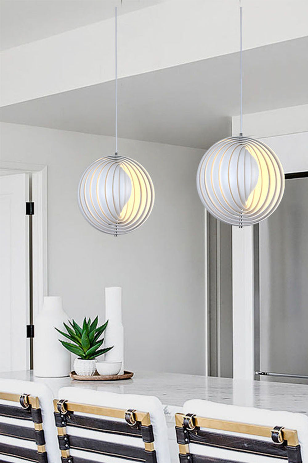 Rotating Moon Pendant Lamp - view 14 | morylighting