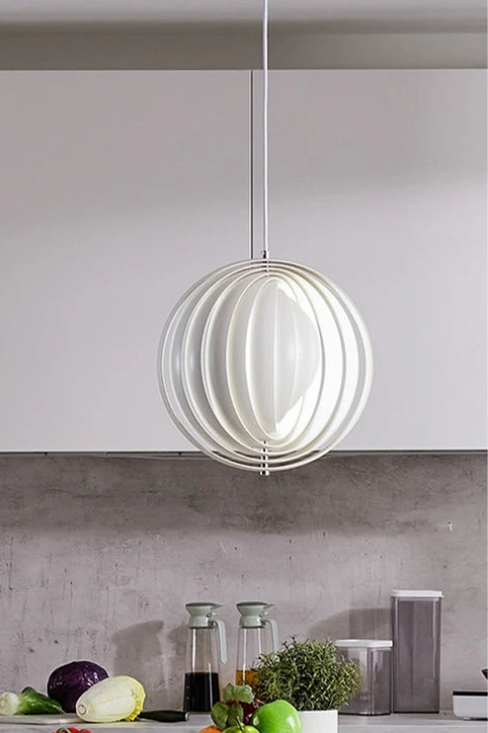 Rotating Moon Pendant Lamp - view 15 | morylighting