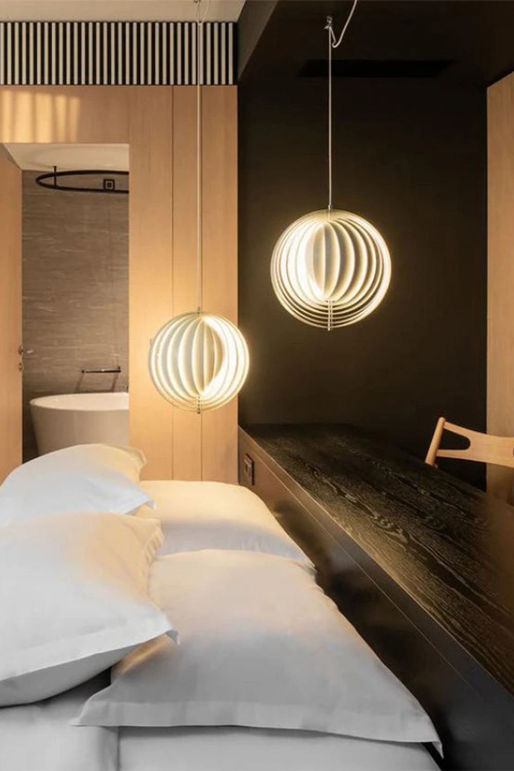 Rotating Moon Pendant Lamp - view 16 | morylighting