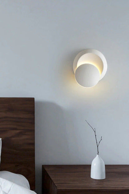 Rotating Round Wall Light - view 2 | morylighting