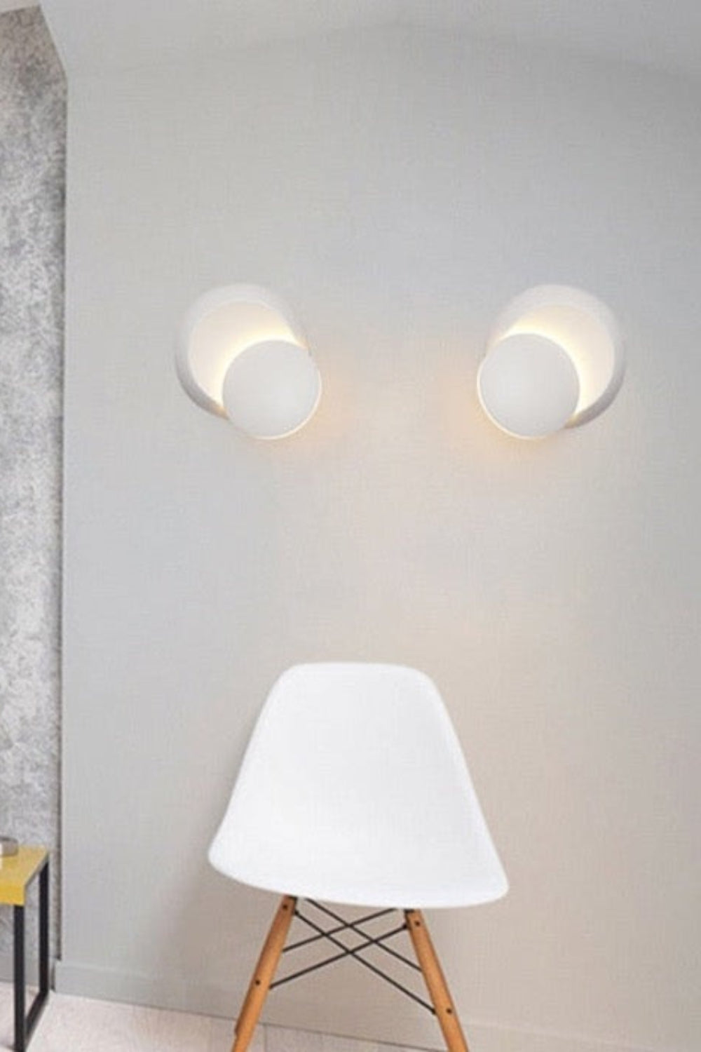 Rotating Round Wall Light - view 3 | morylighting