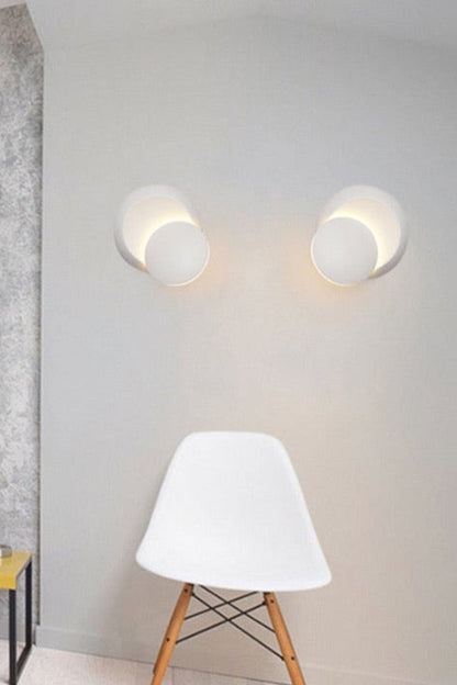 Rotating Round Wall Light - view 3 | morylighting