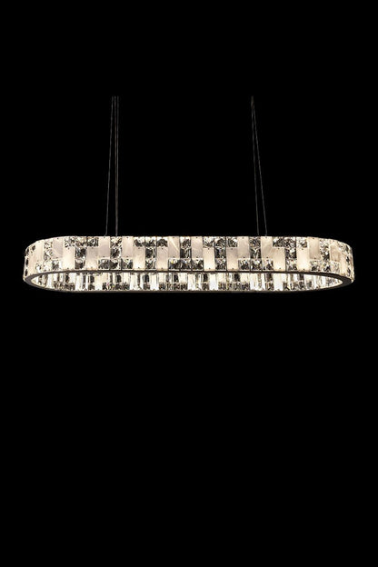 Round Alabaster Crystal Chandelier - view 26 | morylighting