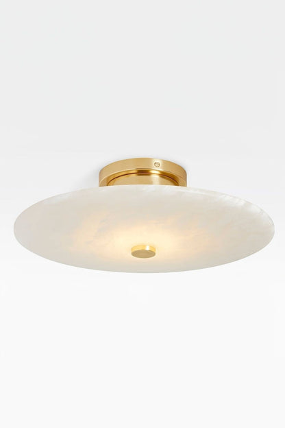 Round Ankeny Alabaster Ceiling Lamp - view 11 | morylighting