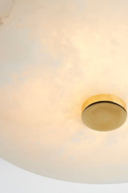 Round Ankeny Alabaster Ceiling Lamp - view 9 | morylighting