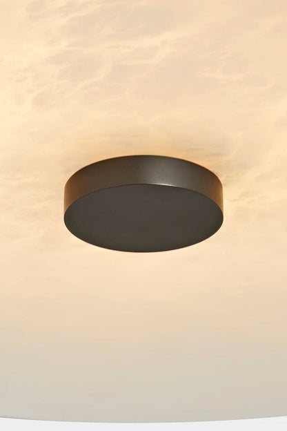 Round Ankeny Alabaster Ceiling Lamp - view 10 | morylighting