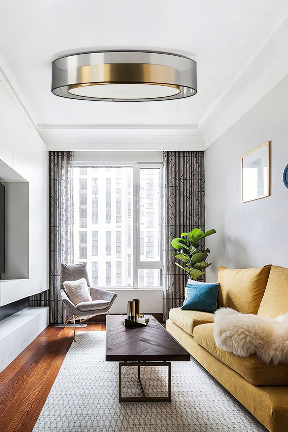 Round Low Profile Ceiling Light - view 15 | morylighting
