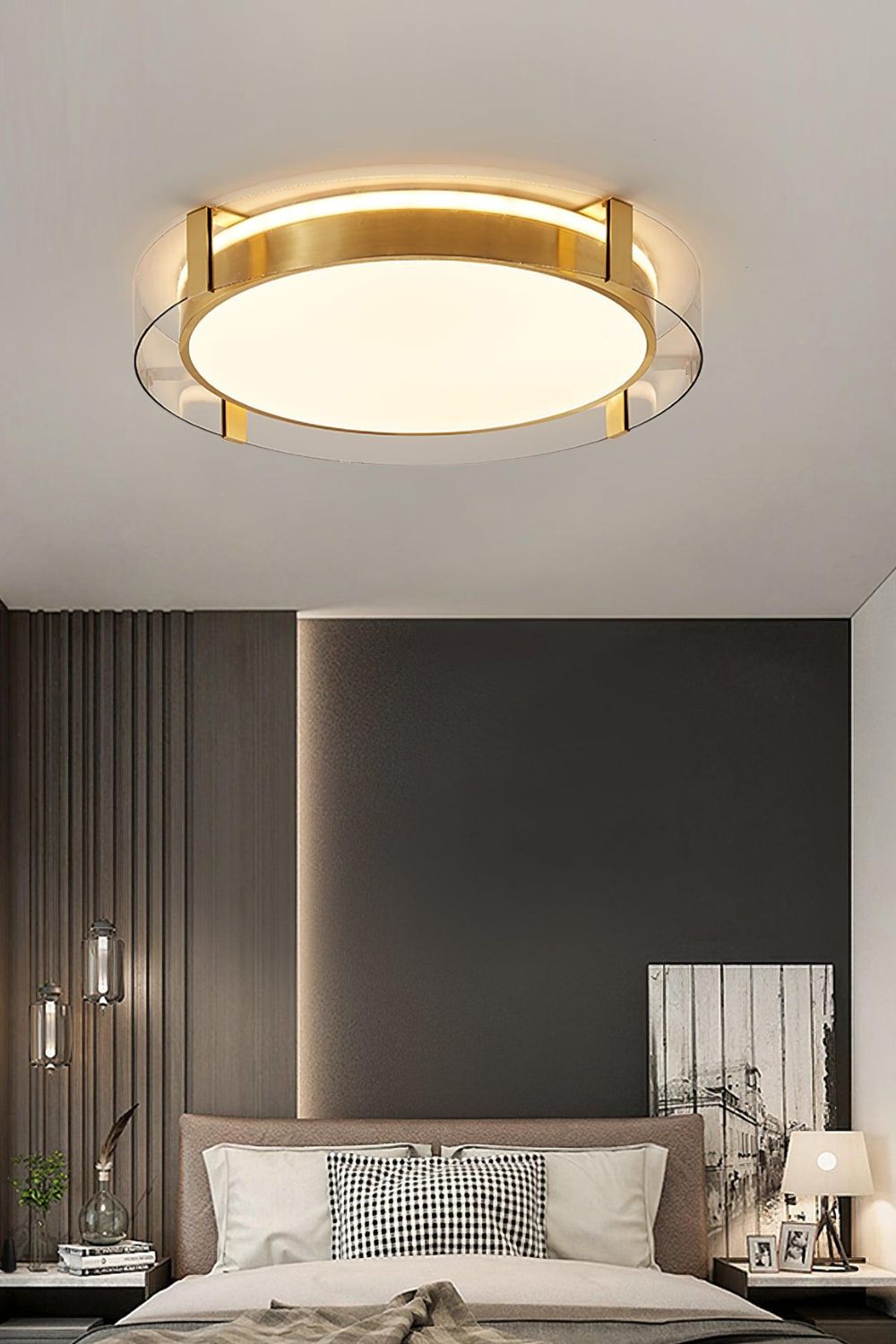 Round Low Profile Ceiling Light - view 4 | morylighting