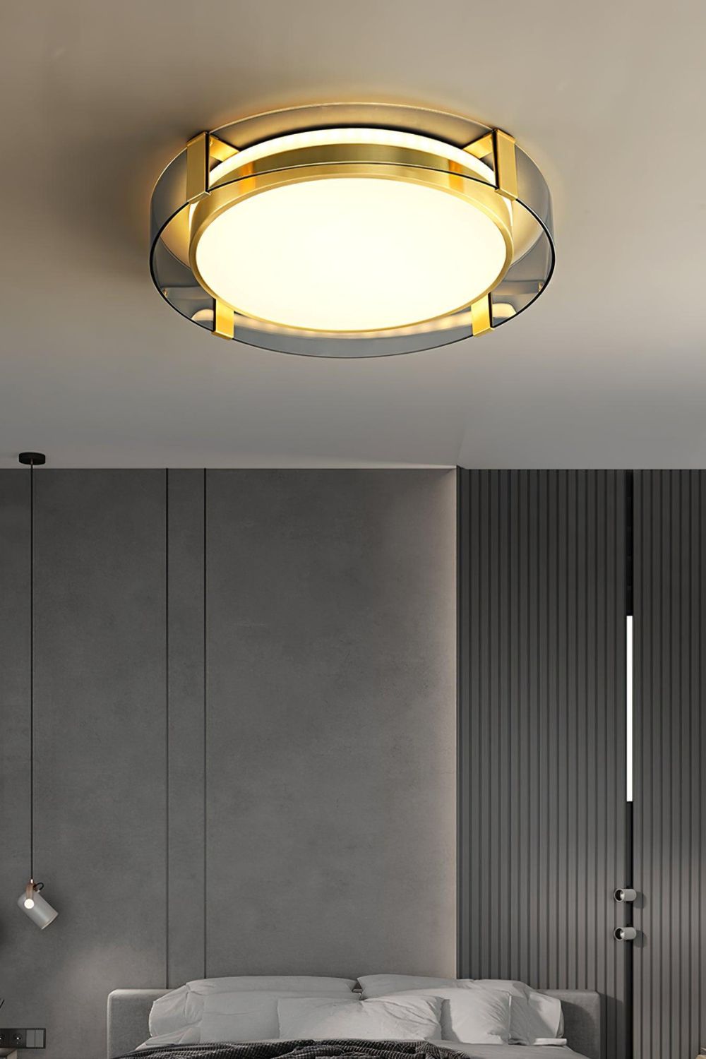 Round Low Profile Ceiling Light - view 5 | morylighting