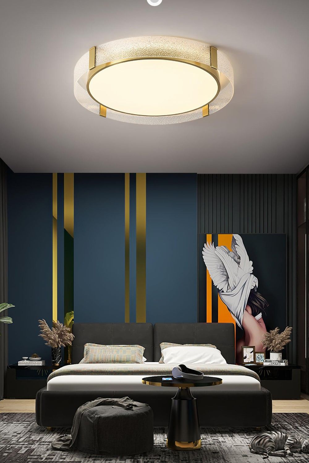 Round Low Profile Ceiling Light - view 7 | morylighting
